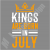 Kings are born in July-01.