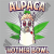 Alpaca Nother Bowl Weed Smoking Llama Cannabis Leaf Stoner T-Shirt_1.