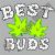 Best Buds Cannabis Marijuana THC Weed Smoker Reefer Gift T-Shirt.