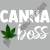 Canna Boss Cannabis Quote Weed Dealer Smoker Fun Gift T-Shirt.